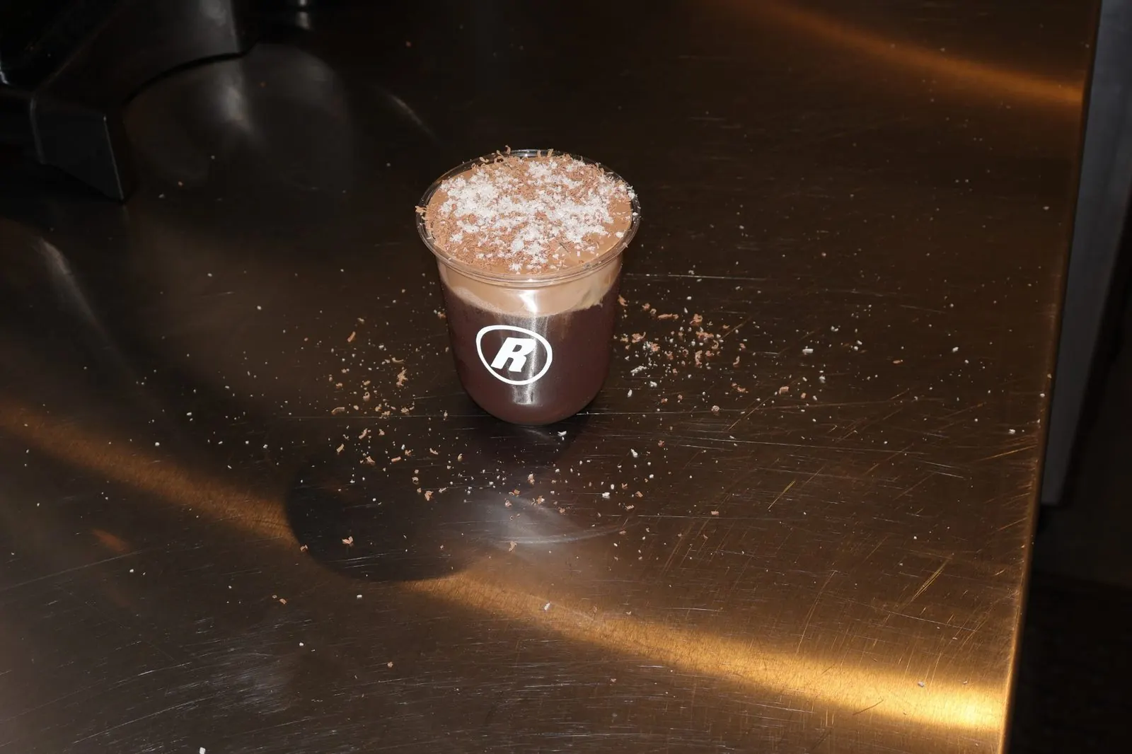 Iced chocolate at Relaxed Espresso, Mermaid Beach, shot for Instagram by The Suede Agency